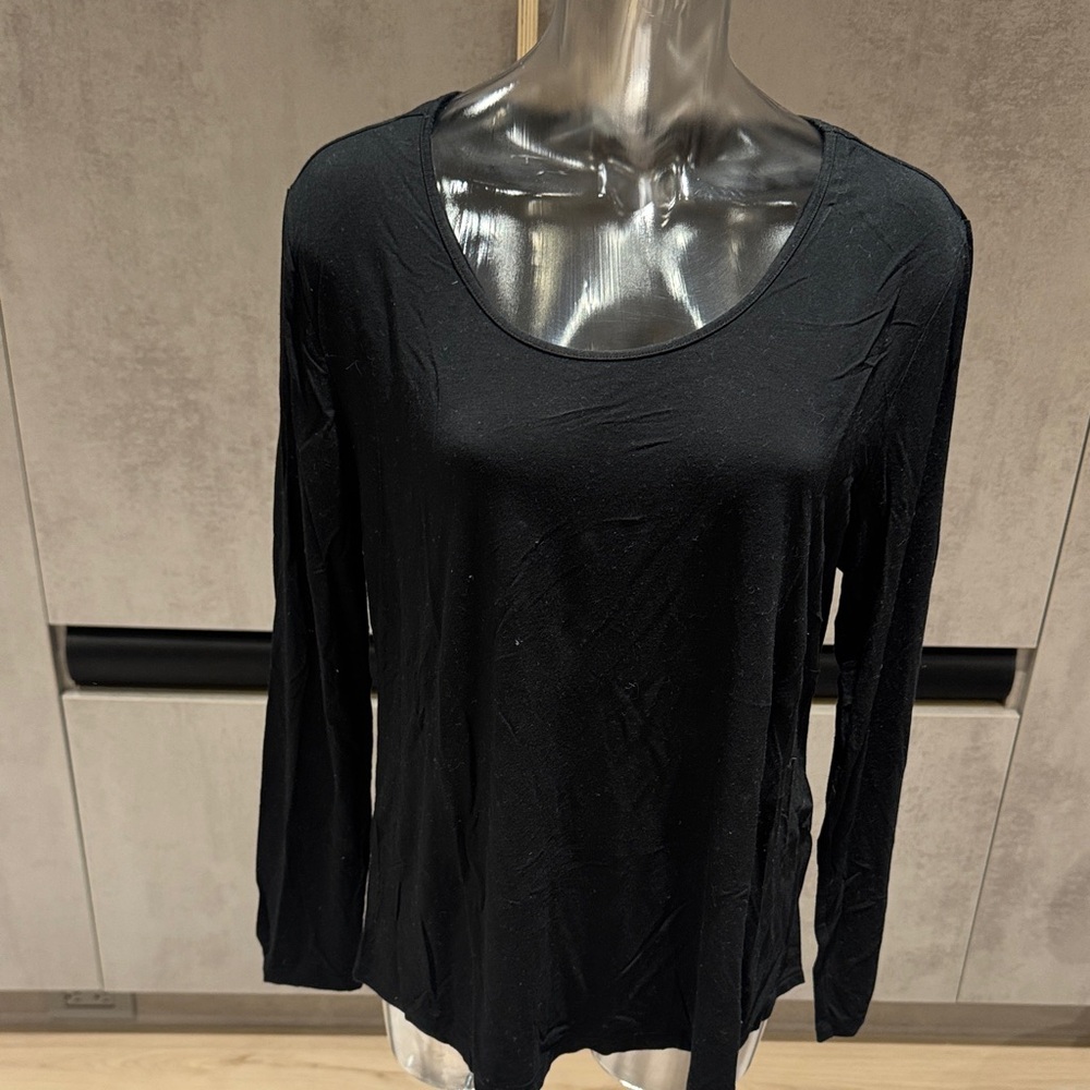 Soma Black Long Sleeve Top